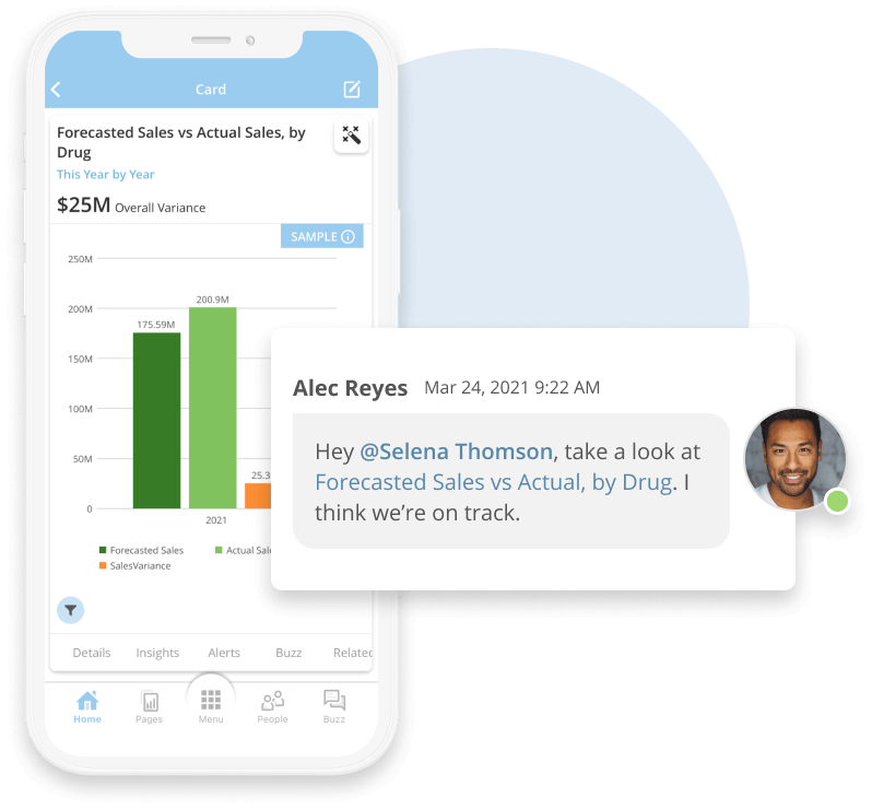 Bring data into the hands of the business.